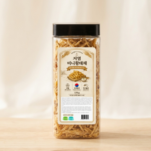 저염 미니황태채 170g, 1개, 황태채