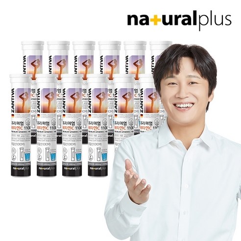 잔티바 프리미엄 비타민C 1100, 20정, 12개