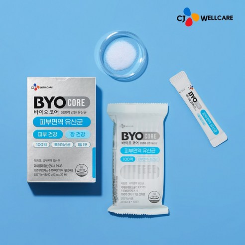BYO 코어 피부면역 유산균 30p 60g, 1개 이미지 4