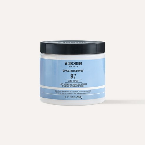 더블유드레스룸 퍼퓸 실내탈취제 97 에이프릴코튼, 350g, 1개