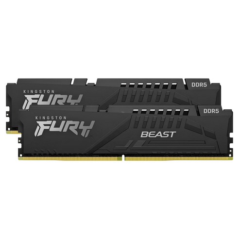Kingston 퓨리 비스트 DDR5 5200MHz 엔트리 데스크톱용 램 8GB 블랙 2개입, 1세트, KF552C40BBK2