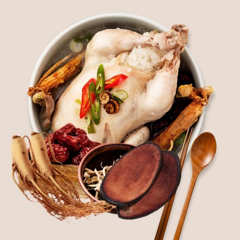 한동 녹용 삼계탕 (4인분용) 맛있게 먹은 솔직 후기 - 상품 이미지 2