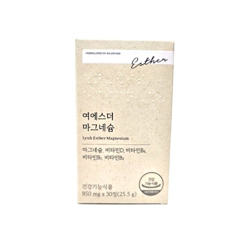 여에스더 마그네슘, 3개, 30정