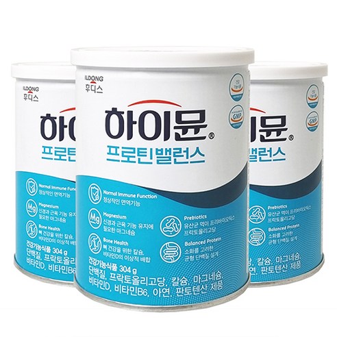 일동후디스 하이뮨 프로틴 밸런스 304g, 3개 실사용 후기 | 효과 있을까? - 상품 이미지 1