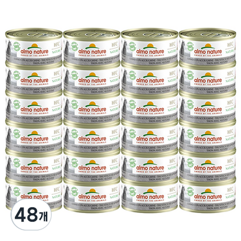 알모네이쳐 고양이 주식캔