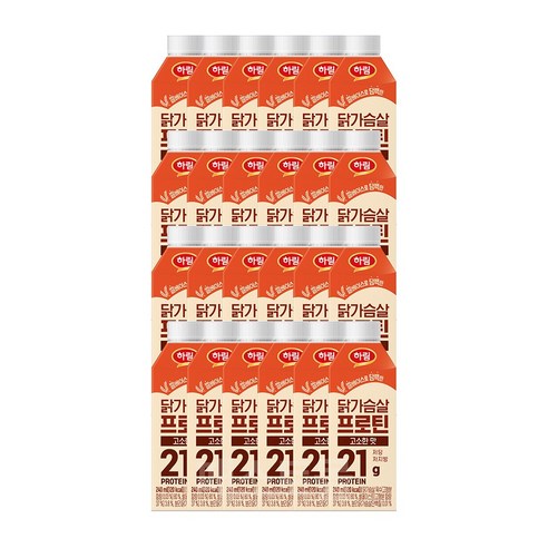 하림 닭가슴살 프로틴 음료 고소한맛 240ml, 24개 맛있게 먹은 솔직 후기 썸네일