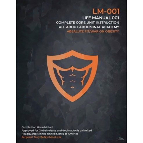 (영문도서)ABSalute Fit/Life Manual 001: War on Obesity Paperback, Kinetic Digital Publishers, English, 9781967623808