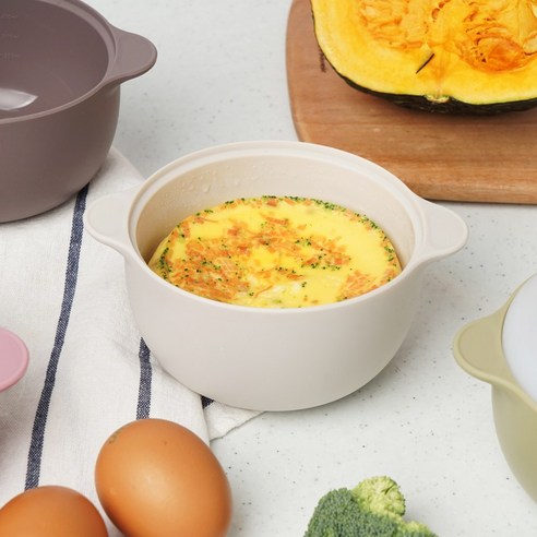 실리가든 국산 실리콘 냄비 찜기 1300ml, 레드, 1개 후기 분석 - 조리 예시