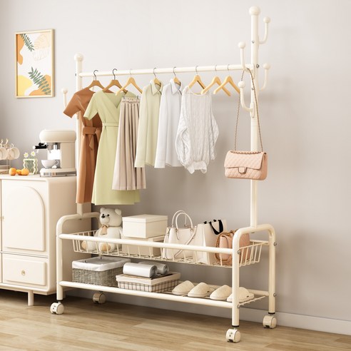 Kipnos 행거 이동식행거 후기 분석 - 견고한 철제 프레임 상세샷