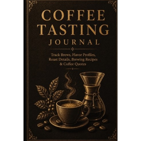 (영문도서)Coffee Tasting Journal: Track Brews Flavor Profiles Brewing Recipes & Coffee Q... Paperback, Infinityou, English, 9783384935731