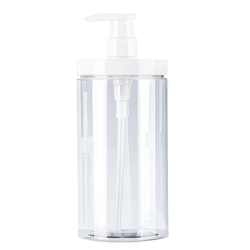 세탁세제 디스펜서 대용량 리필팩 그대로 사용 넓은 입구 간편 위생 펌프 용기, 1000ml, 1개