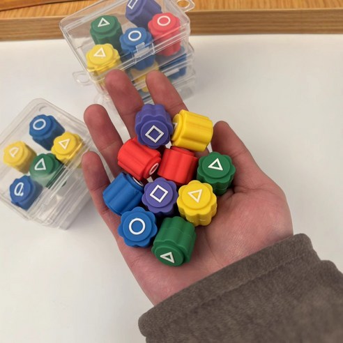 공기놀이 1+1 민속놀이 알록달록 고급 공기돌 세트 공기알 공기돌