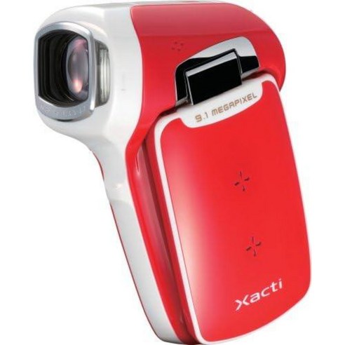 산요작티 빈티지 캠코더 SANYO Xacti 레드 DMX-CG9 (R) - 캠코더 | 쿠팡