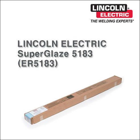 [LINCOLN] SuperGlaze 5183 (ER5183) 알루미늄 티그(Tig)용접봉 2.4 3.2 4.0mm (4 ...