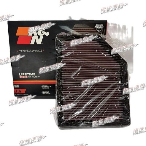 K&N 高流量空濾33-5132 適用FORD RANGER RAPTOR 3.0 V6 2022-, 1個