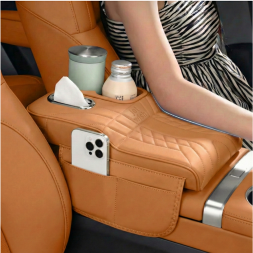 제트위시 프리미엄 고탄성 자동차 콘솔쿠션 팔걸이 컵홀더 실사용 후기 | 효과 있을까? - 상품 이미지 1