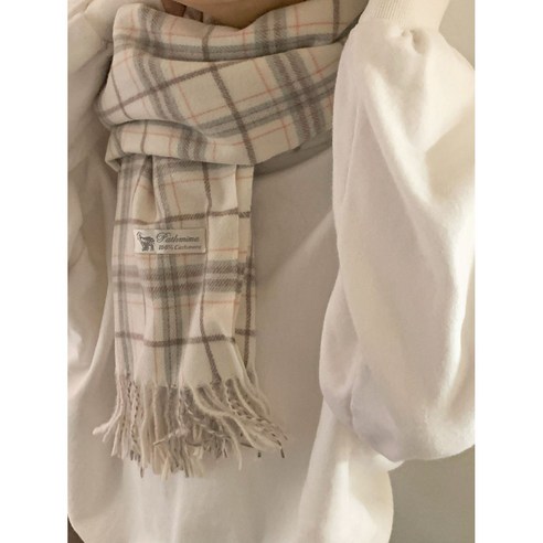 겨울 아침 출근길 내 목만 덩그러니 춥다면 퓨어린 스노우 목도리가 답