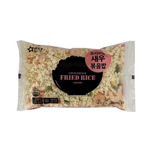 아워홈 프리미엄새우볶음밥Ⅱ 300g 10봉, 3kg, 1세트