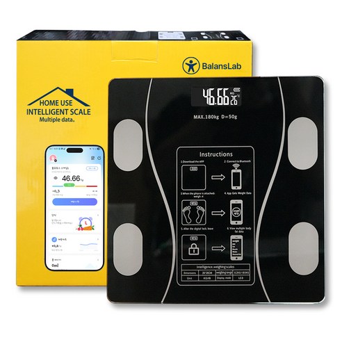 밸런스랩 스마트 체지방 체중계 개봉기 | 실사용 후기 - 상품 이미지 1