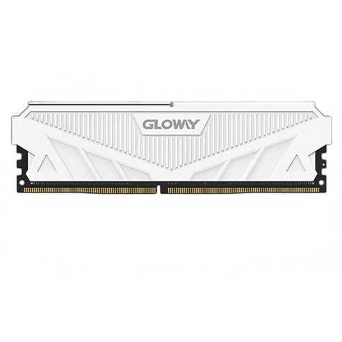 글로웨이 DDR4 천책 시리즈 데스크톱 메모리 화이트 C18 32GB GW3200N32G-18W, 1개