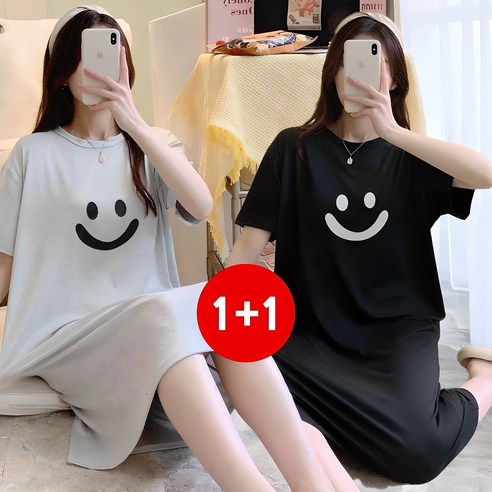 집에서 편안함을 입는 새로운 방법 여자원피스잠옷