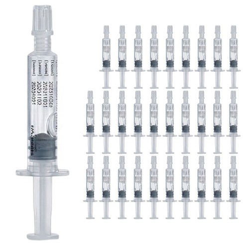 HP 일회용 멸균생리식염수 염화나트륨액 주사기형 3ml, 30개
