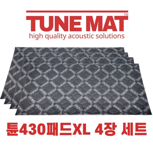 튠매트 430패드XL 4장 세트, 1세트 1세트