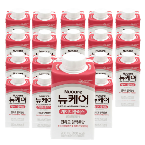 뉴케어 케이디플러스 투석 신장질환자 영양식 200ml, 20개 솔직 후기 | 실사용자 리뷰 분석 썸네일