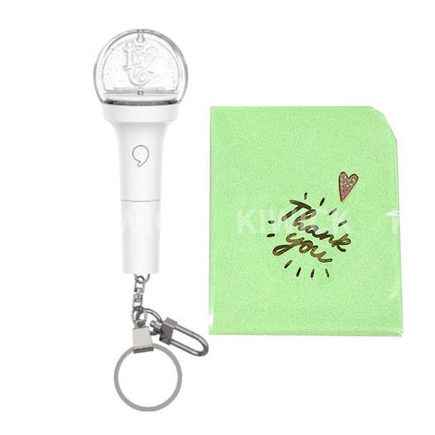 IVE 아이브 공식 라이트 키링 미니 응원봉 키홀더 가을 안유진 레이 장원영 리즈 이서 굿즈, 응원봉 키링, 라이트키링