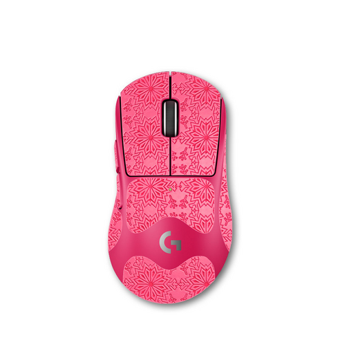 라나야 로지텍 PRO X SUPERLIGHT 2 DEX 마우스 그립테이프 풀커버, 1개, 핑크