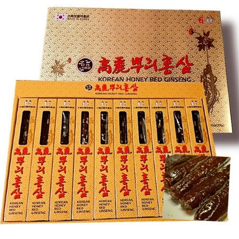 뿌리홍삼정과 금산홍삼정과 총20뿌리 총2박스 배송나가요 (빠른) 200g, 2박스 이미지 2
