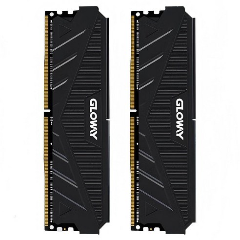 글로웨이 C18 천책 시리즈 DDR4 데스크톱 메모리 스태리 블랙 3200MHz 8GB 2개입, 1개, GW3200N8G-18