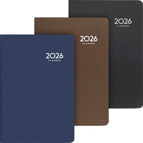 2026 32절 퍼스널 양장 다이어리, 1개, 브라운