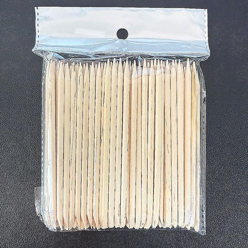 네일 우드 스틱 11.5CM 100입, 100개, 우드스틱