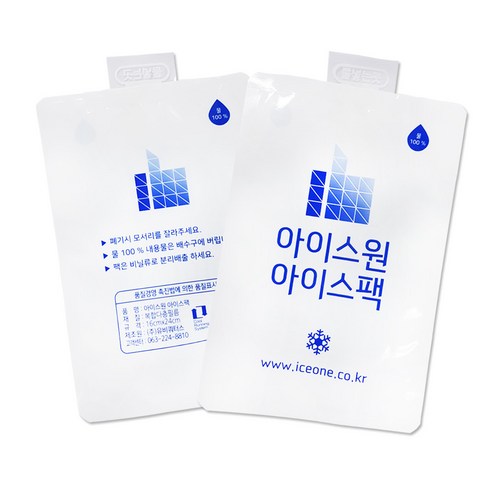 아이스원 젤 아이스팩 완제품 초 미니 겔 얼음팩 휴대용 부직포 반제품 개별 12x17 15x20 16x24, 1개입, 1개