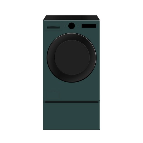 LG 트롬 오브제컬렉션 건조기 + 키높이 수납함 RD20GNGF 20kg, 네이처 그린
