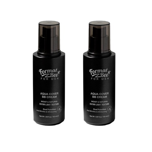 포멀비 포맨 아쿠아 커버 비비크림 50ml, 2개