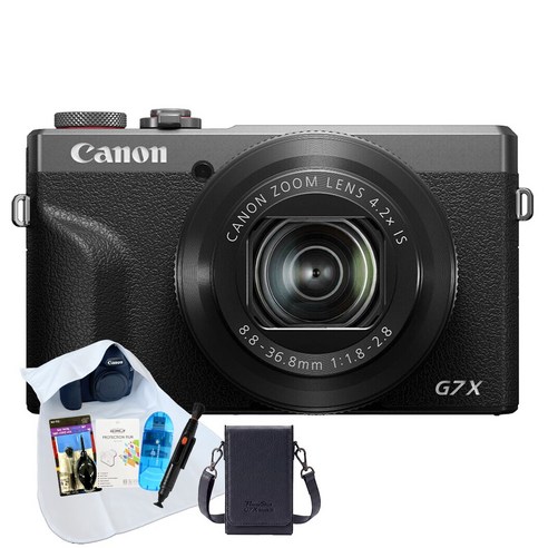 [포토리뷰이벤트] 캐논 Powershot G7X Mark III 그래파이트 30주년 한정판 패키지 + 악세사리 5종