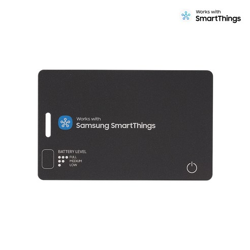 ThingsOne 싱스원 스마트 카드태그 SmartThings 스마트싱스 갤럭시 전용 태그 블루투스 BLE IA70001-SCT01 위치추적 트래킹 지갑 여권 분실방지, 1개