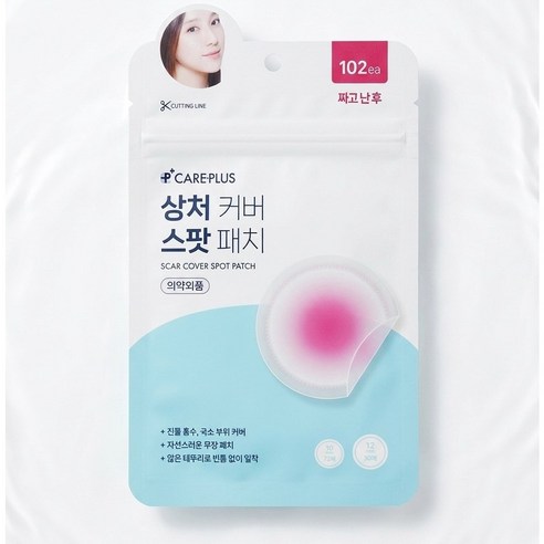 올리브영 케어플러스 상처커버 스팟 패치, 102개입, 1개