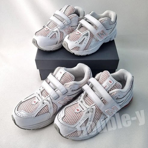 뉴발란스키즈 1906 화이트/핑크