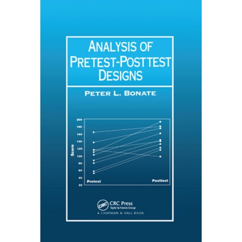 (영문도서)Analysis of Pretest-Posttest Designs Paperback, English, 9780367578985, CRC Press