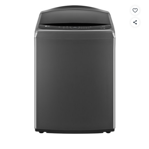 LG전자 통돌이 세탁기 21kg 방문설치, (방문설치/LG전자정품/15KG대용량) T21MX9A, 미드블랙