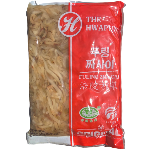 화풍 업소용 대용량 푸링 짜사이, 1kg, 1개