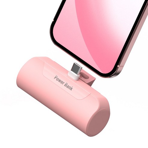 1+1 프리미엄 도킹형 일체형 미니 보조배터리 5000mAh 이미지 4