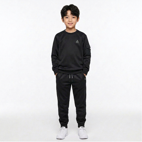 (매장정품) 블랙야크키즈 아동 상하복세트 맨투맨 조거팬츠