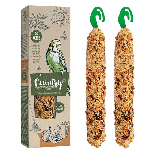 위트모렌 컨츄리 사과 무화과 앵무새 영양바 60g 간식, 60g, 1개