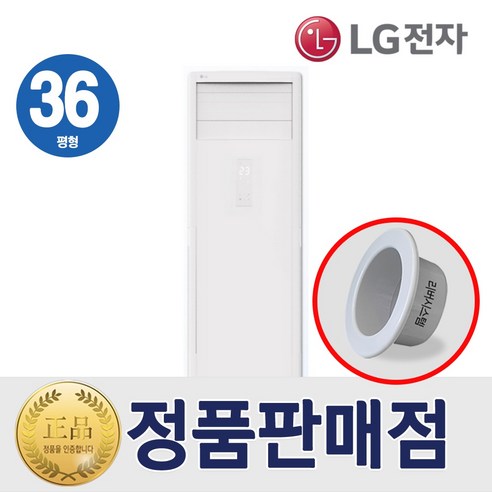 LG 냉난방기 스탠드 인버터 냉온풍기 36평형 PW1301D2M 특급설치, 일반배관형