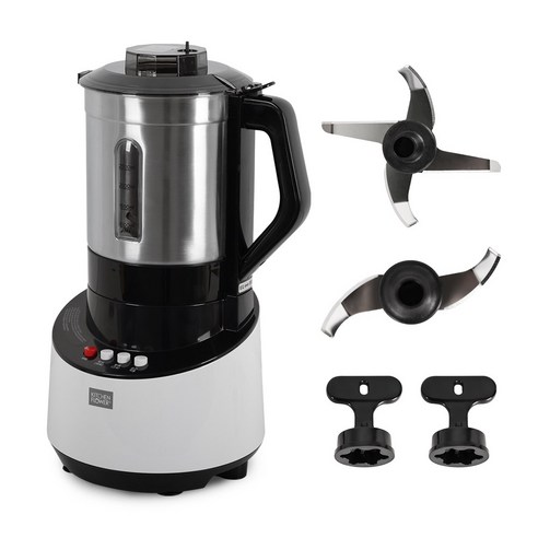 25년최신형 키친플라워 대용량 4.5L 스텐 믹서기 KMX-R4509 레드, KMX-W3409 (화이트)