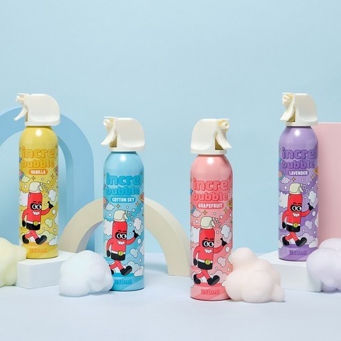 아이의 피부와 즐거운 목욕 시간을 위한 따블리에 버블 클렌저